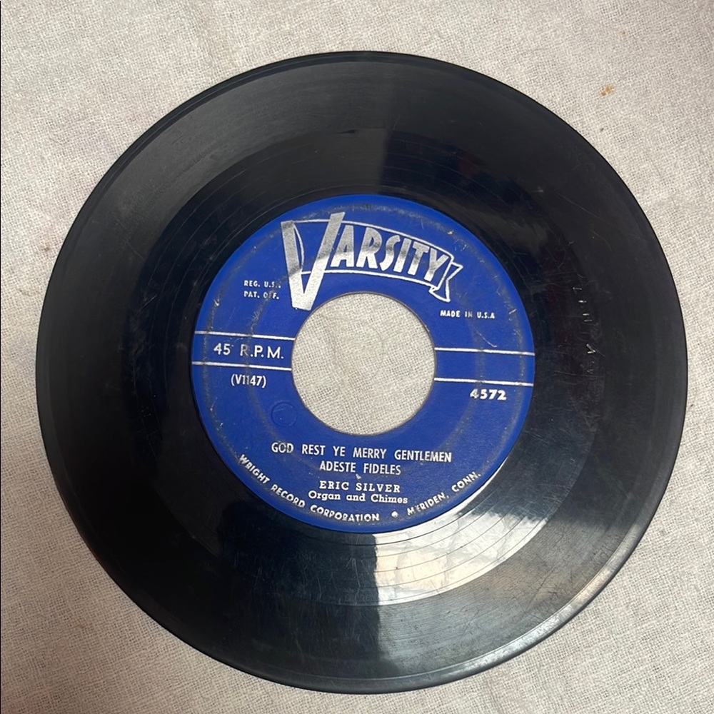 Eric Silver Vintage Vinyl Record 45 rpm